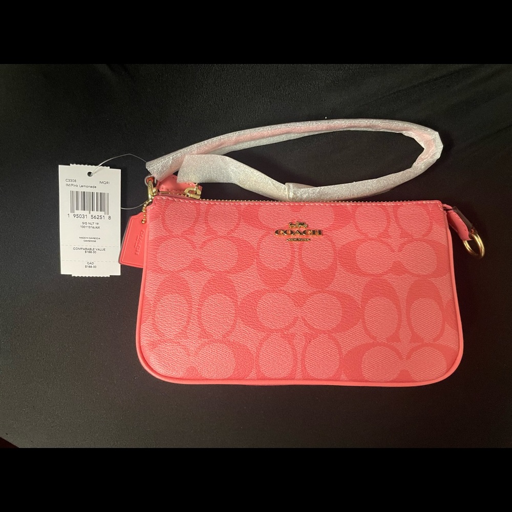 Coach Pink Lemonade Nolita 19 NWT